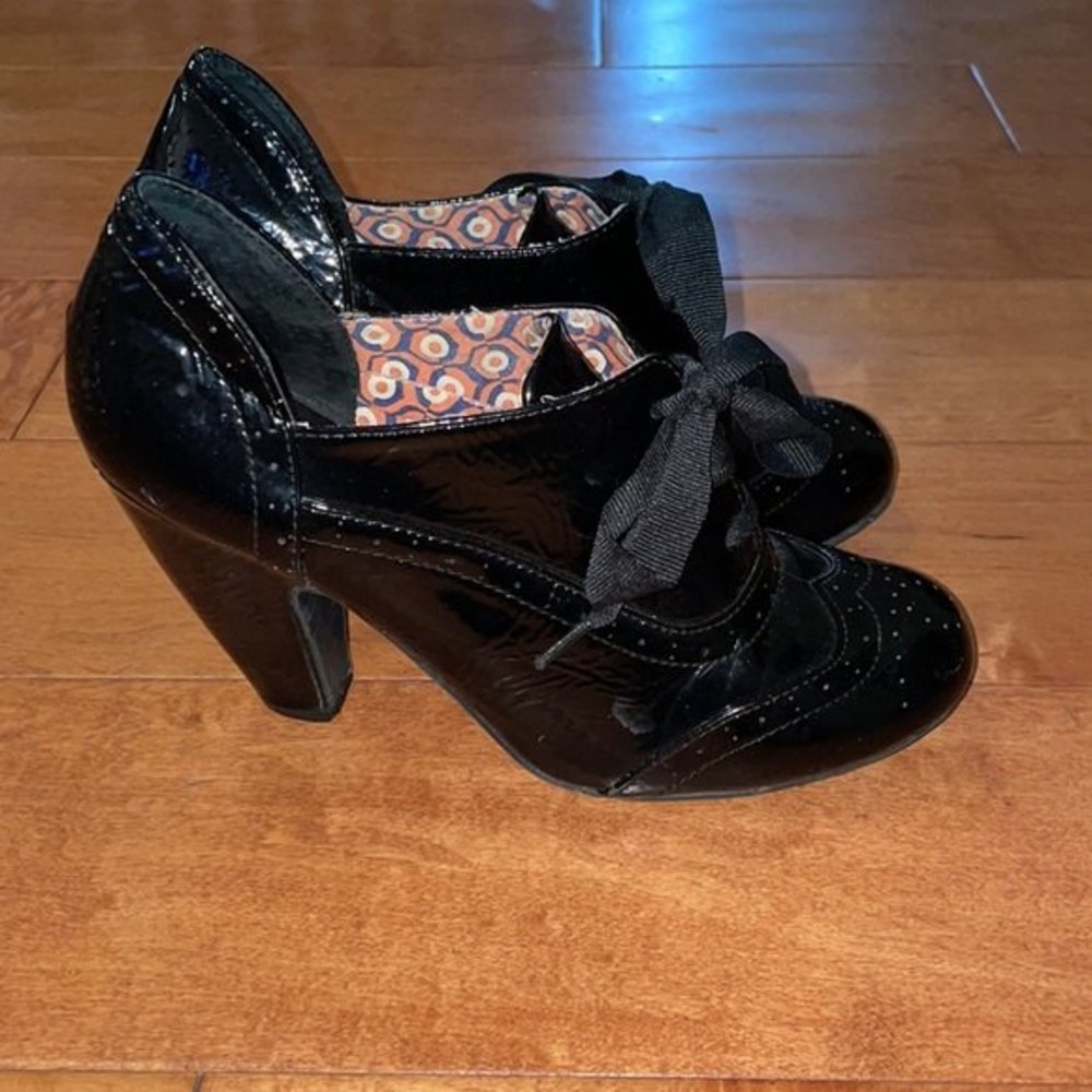ASOS London Rebel Caleb Patent Leather Heels